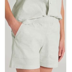 Allbirds Green Dryads Camp Shorts Women’s Plus Size XXL New Earth Friendly Hemp